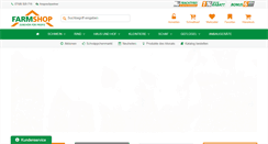 Desktop Screenshot of farmshop.de