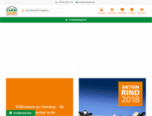 Tablet Screenshot of farmshop.de